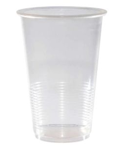 Cafe Express Clear Plastic Cold Drinking Cups 9oz