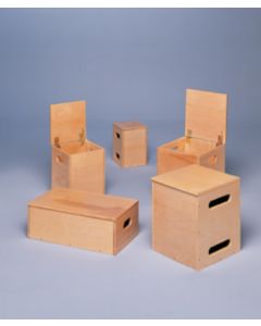Lifting Box for Work Hardening and FCE, 4-piece Set (2x Standard, 1x Small, 1x Medium)