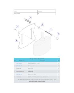 253 LED Wall Mount Bracket Only