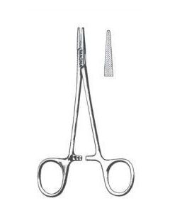 MAGNA® Halsey Needle Holder Serrated Tungsten Carbide 5in