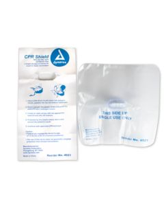 CPR Face Shield with One Way Valve