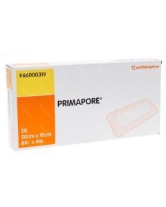 PRIMAPORE™ Post-Operative Adhesive Non-Woven Wound Dressing 20cm x 10cm
