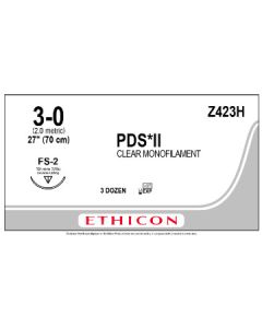 ETHICON PDS® II Absorbable Polydioxanone Suture 3-0 FS-2