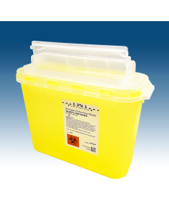 5.4QT Sharps Collector, Yellow