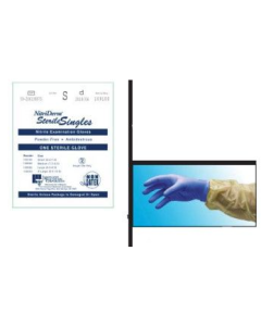 NitriDerm® Nitrile Sterile Exam Gloves Medium, Singles