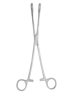 Disposable Plastic Foerster Forcep Straight 9 1/2 in (Sterile)