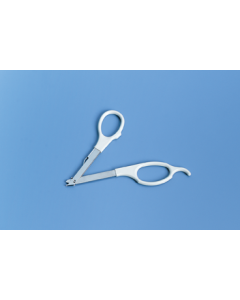 Sterile Stainless Steel Skin Staple Remover with Plastic Handles