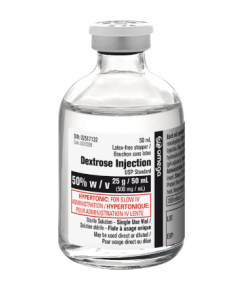 Dextrose 50% Injection 50ml Single Use Vial