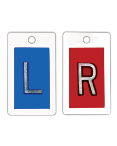 L & R Marker Set 1" with No Initials