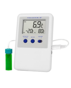 Ultra™ Traceable Fridge/Freezer Thermometer (ABS-TMD-18) with Vaccine Bottle