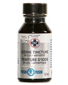 Iodine Tincture 2.5% 50mL