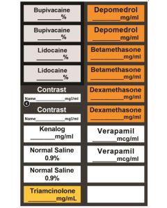 Sterile Labels Only - Pain Management
