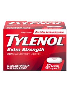TYLENOL® Extra Strength 500mg (50 Caplets)