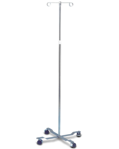 Medpro® IV Pole 2-Hook 4-Leg