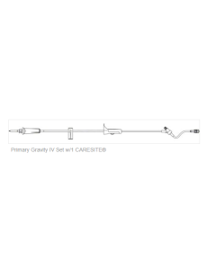 IV Gravity Set 15drops/mL 111"