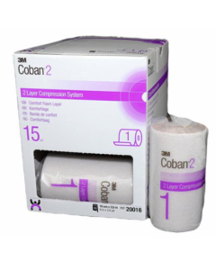 3M™ Coban™ 2 Comfort Foam Layer Compression System 6in