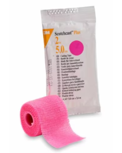 3M™ Scotchcast™ Plus Casting Tape 2in Pink