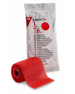 3M™ Scotchcast™ Plus Casting Tape 3in Red