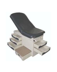 MedLife Side Step Black Family Practice Exam Table