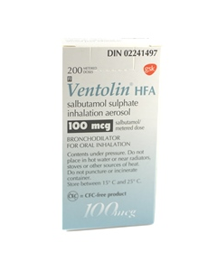 Ventolin HFA Inhaler 200 Doses