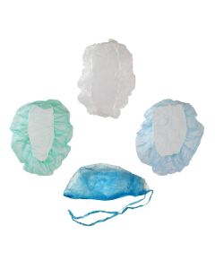 Bouffant Cap 24in White