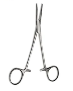Disposable Halstead Forcep Straight 5 in (Sterile)