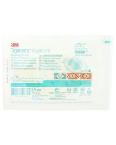 3M™ Tegaderm™ Absorbent Clear Acrylic Dressing Small Oval