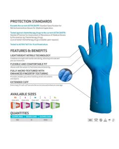 PRIMED® Soft EC Nitrile Gloves X-Large