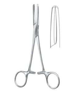 MAGNA® Tubing Occluding Forceps Smooth 6 1/2 in