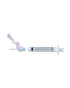 3mL BD Luer-Lok™ Syringe with BD Eclipse™ Safety Needle 25G x 1 in