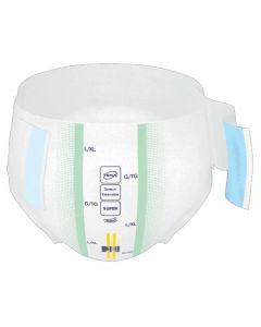 Stretch™ Unisex Super Adult Incontinence Brief, Large - Extra Large