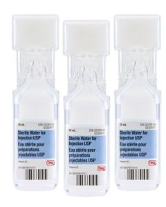 Teligen Sterile Water for Injection USP 10mL Polyamp Single-dose
