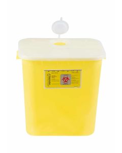 Monoject™ Large Volume Containers with Sliding Lid, Yellow