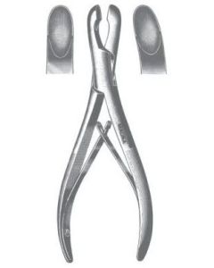 MAGNA® Luer Bone Rongeur Curved 7 in