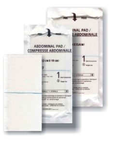 Ritmed® Abdominal Pads 8x24 Sterile