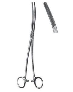 MAGNA® Bozeman Uterine Dressing Forceps Curved 10 in
