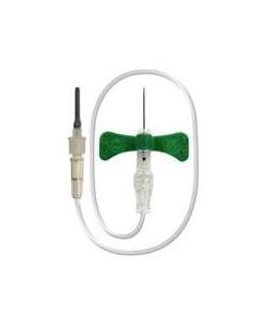 BD Vacutainer® Push Button Blood Collection Set with 12 in tubing, 21G x .75 in (with luer adapter)