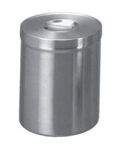 Stainless Steel Dressing Jar With Cover (7 1/2 in x 9 in)