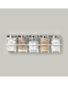 Glass Jar Labeled 7in