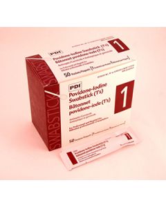 PVP Iodine Swabstix 1'S