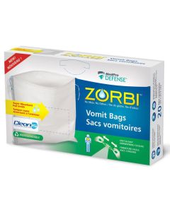 Zorbi™ Biodegradable Vomit Bags