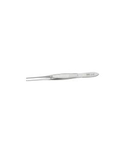 Miltex® Iris Tissue Forceps, 4", 1 x 2 Teeth, Straight