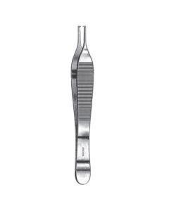 ALMEDIC® Ewald Hudson Tissue Forceps 1x2 Teeth 4 3/4 in