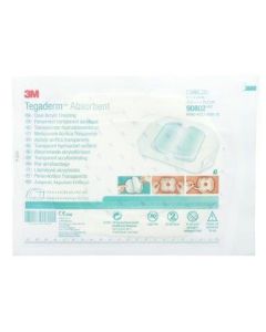 3M™ Tegaderm™ Absorbent Clear Acrylic Dressing Small Square