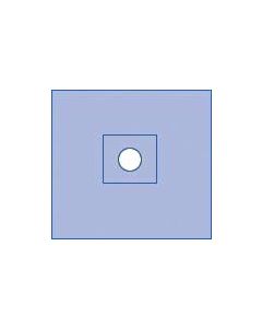 Minor Procedure Surgical Drape with Circular Aperture