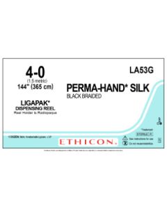 ETHICON PERMAHAND® Silk Suture LIGAPAK™ Dispensing Reel 4-0 (No Needle)