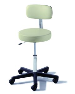 Ritter® 273 Value Series Air Lift Stool With Backrest, Shadow