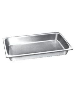 Stainless Steel Instrument Tray Without Cover (20 7/8 in x 12 7/8 in x 4 in)