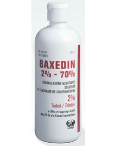 Baxedin® 2% - 70% Antiseptic Solution (Tinted)
