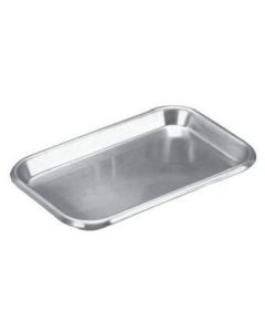 Stainless Steel Shallow Instrument Tray (17 in x 11 5/8 in x 3/4 in)